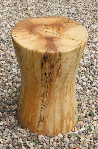 ocker aus Esche, gedrechselt